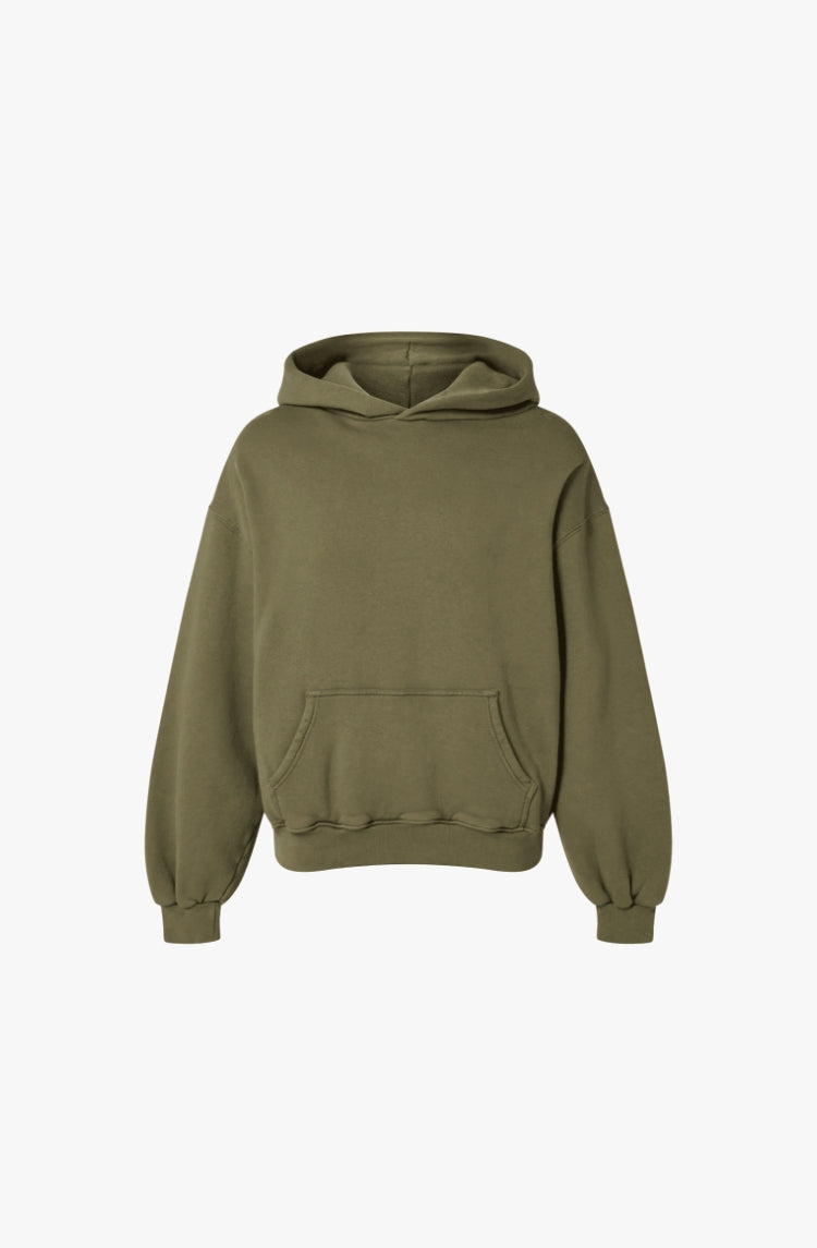 450 GSM 'ARMY OLIVE' HOODIE