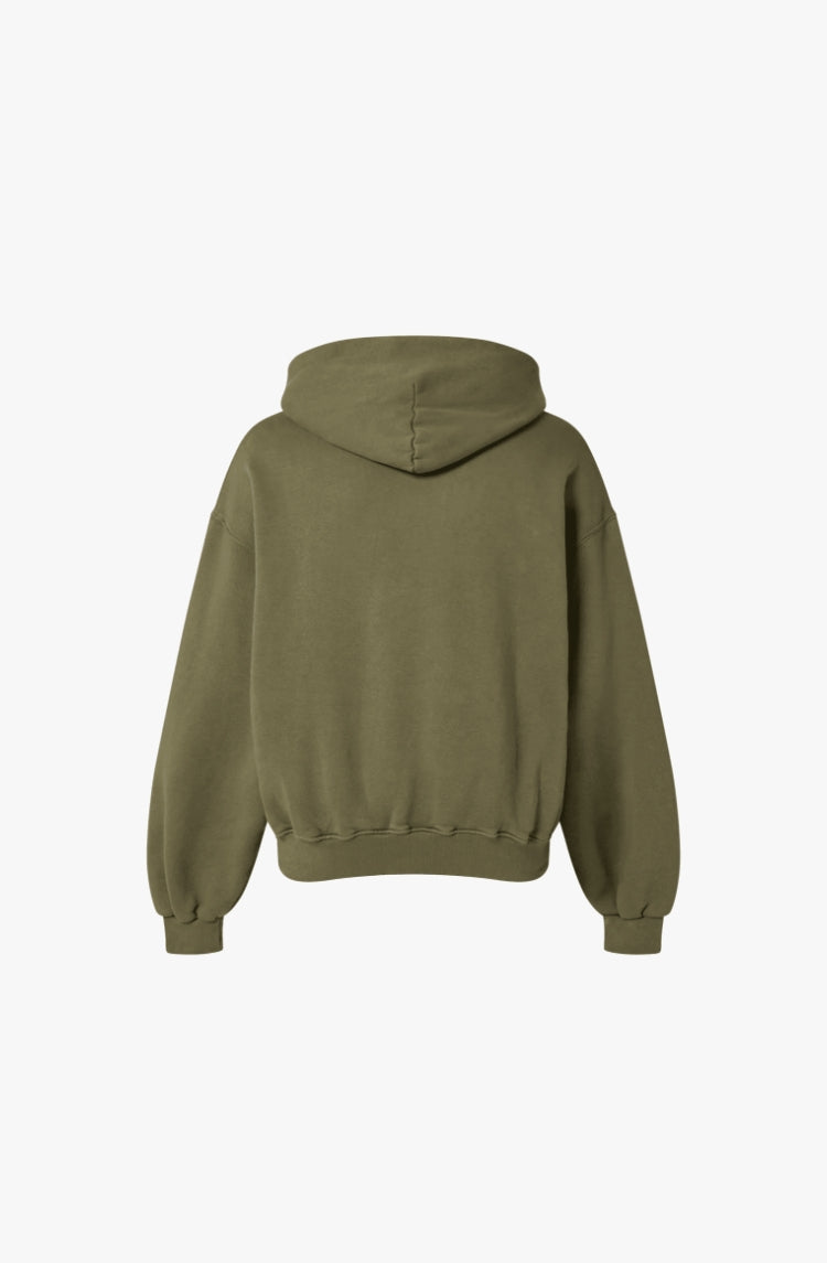 450 GSM 'ARMY OLIVE' HOODIE