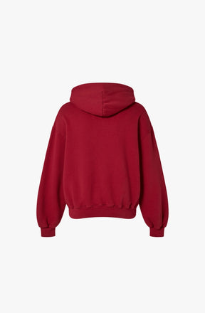 450 GSM 'DARK RED' HOODIE