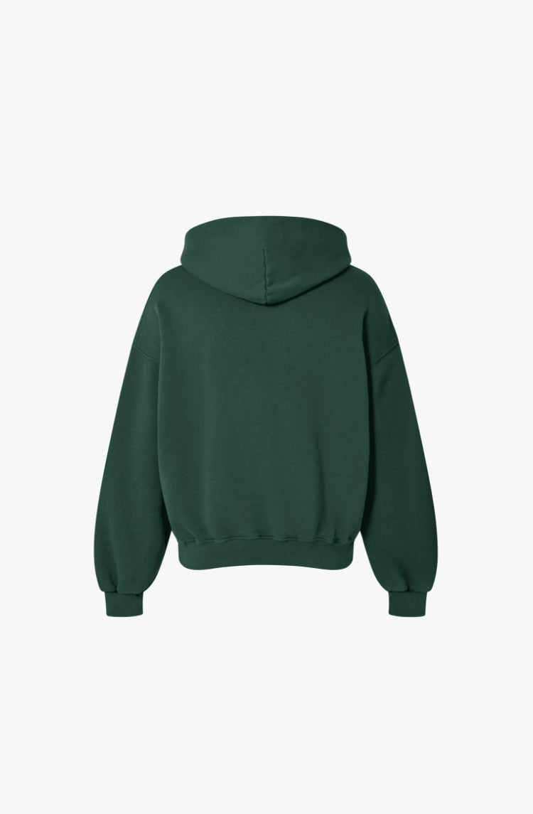 450 GSM 'BRITISH RACING GREEN' HOODIE