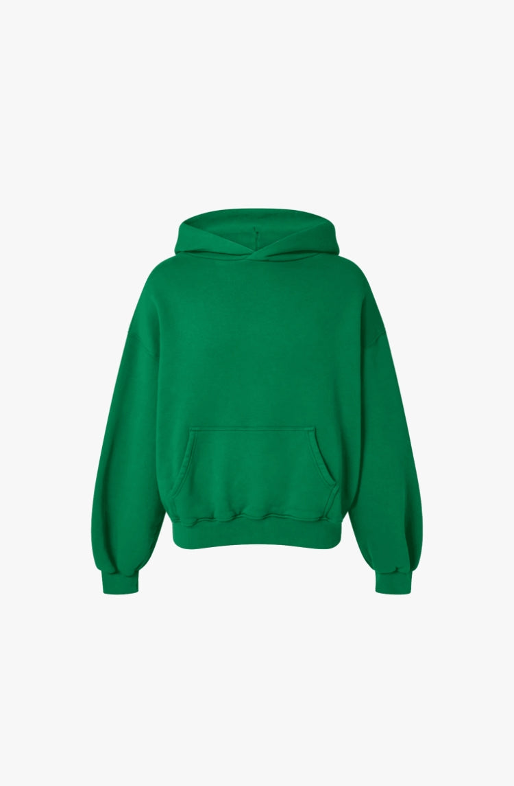 450 GSM 'KELLY GREEN' HOODIE