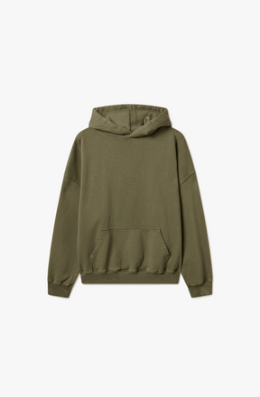 600 GSM 'ARMY OLIVE' HOODIE