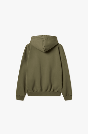 600 GSM 'ARMY OLIVE' HOODIE