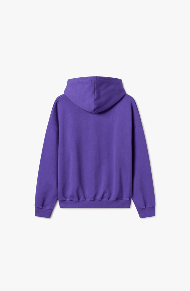 600 GSM 'DEEP PURPLE' HOODIE