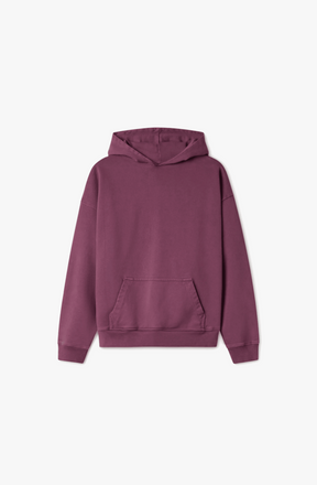 600 GSM 'BURGUNDY' HOODIE