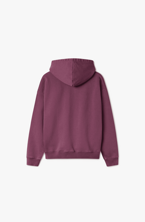 600 GSM 'BURGUNDY' HOODIE