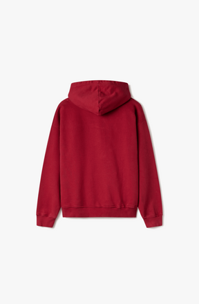 600 GSM 'DARK RED' HOODIE