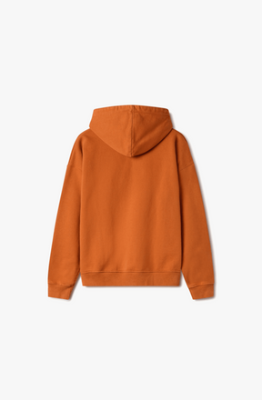 600 GSM 'ORANGE RUST' HOODIE