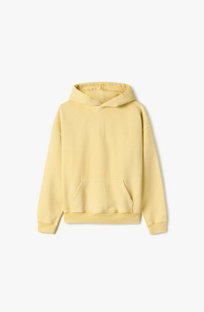 600 GSM 'VINTAGE YELLOW' HOODIE