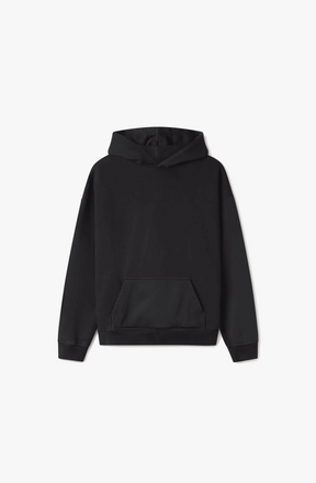 600 GSM 'JET BLACK' HOODIE