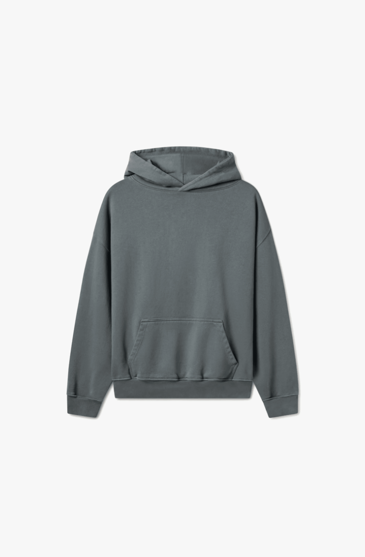 600 GSM 'IRON GRAY' HOODIE