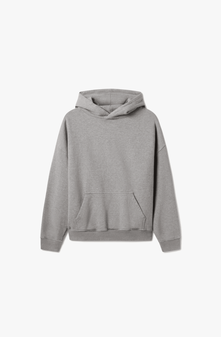 600 GSM 'ASH GRAY' HOODIE