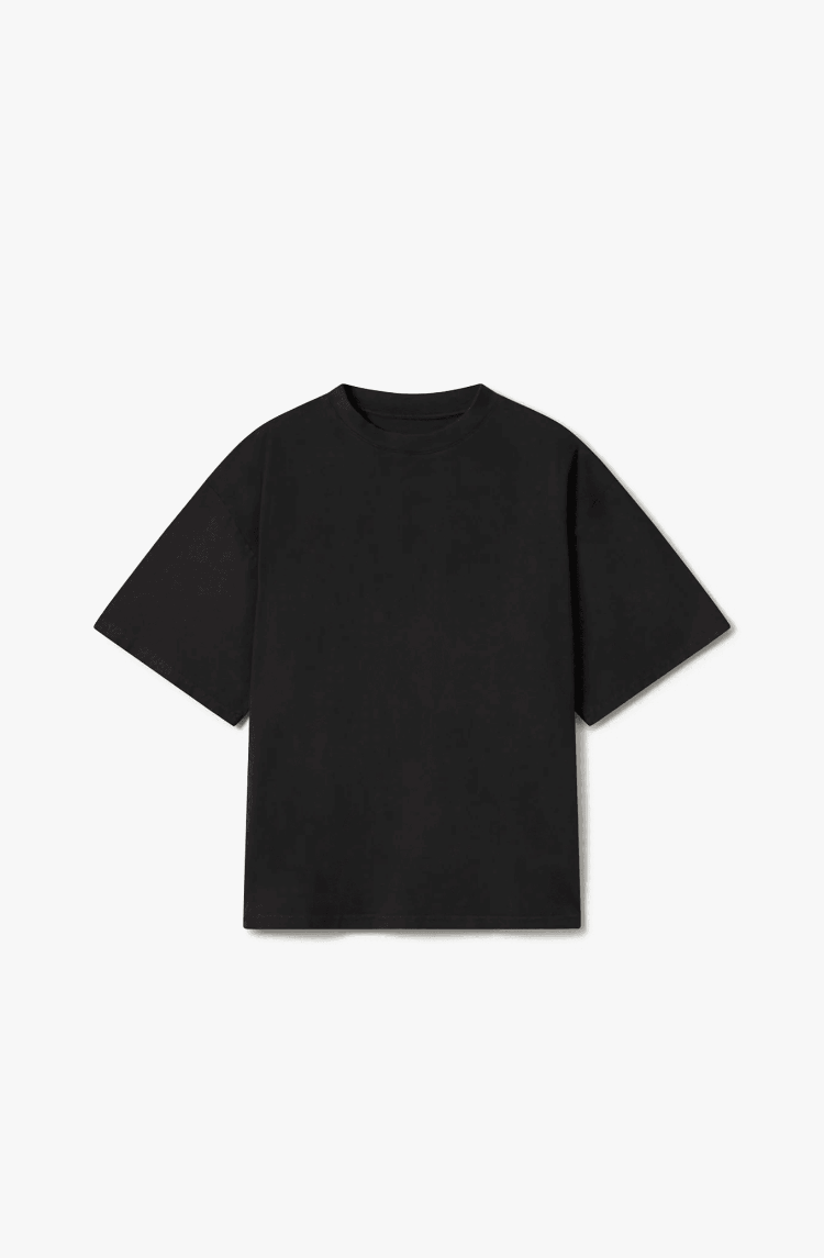 180 GSM 'JET BLACK' T-SHIRT