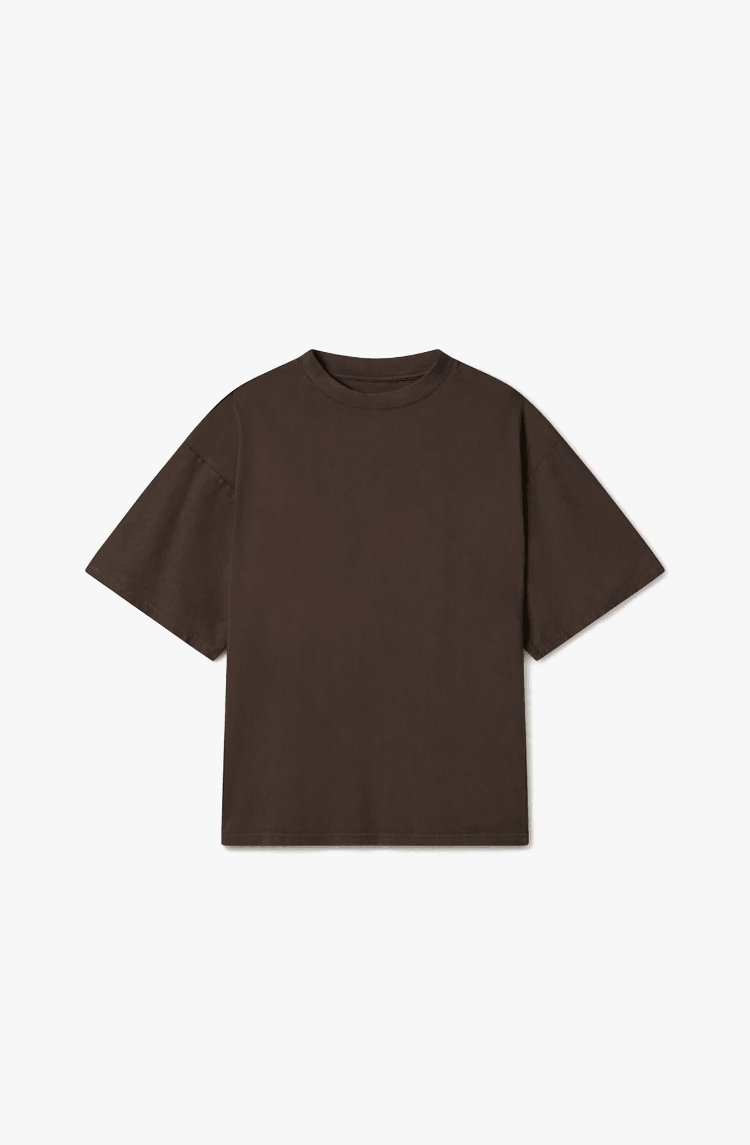 180 GSM 'DARK CHOCOLATE' T-SHIRT