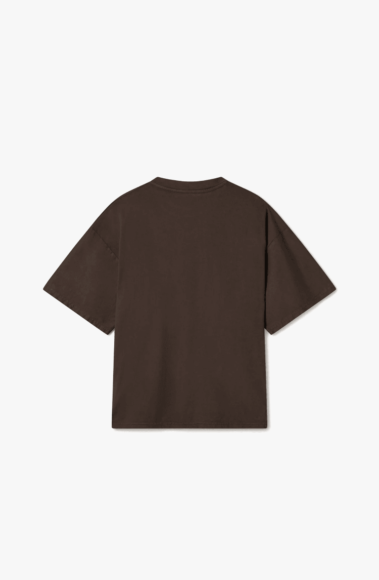 180 GSM 'DARK CHOCOLATE' T-SHIRT