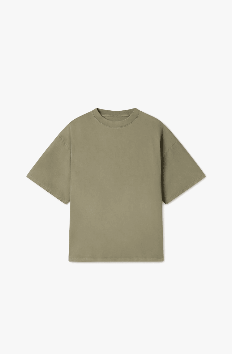 180 GSM 'VINTAGE OLIVE' T-SHIRT