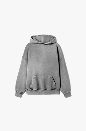 600 GSM 'VINTAGE GRAY' HOODIE