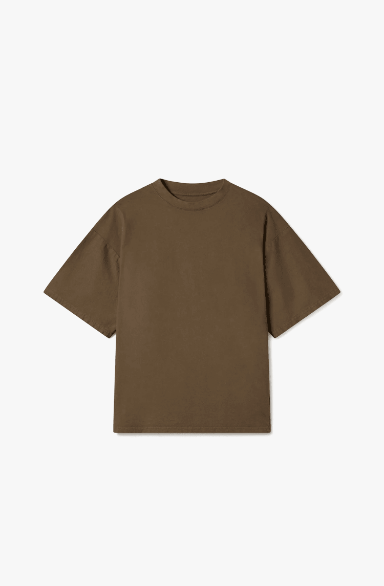 180 GSM 'MOCHA BROWN' T-SHIRT