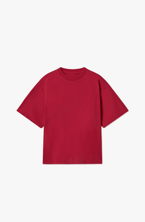 300 GSM 'DARK RED' T-SHIRT