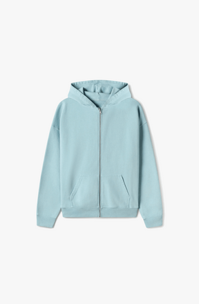 600 GSM 'ICE BLUE' ZIPPER