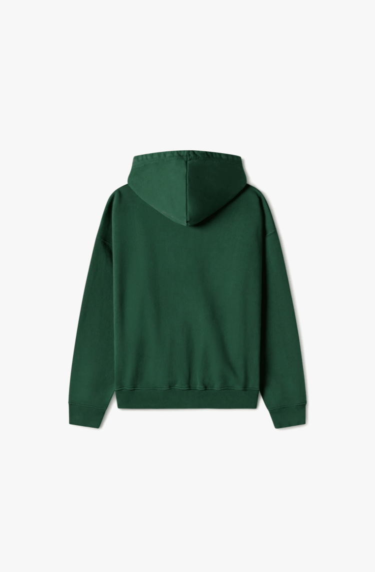 600 GSM 'PINE GREEN' ZIPPER