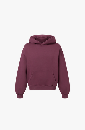 450 GSM 'BURGUNDY' HOODIE