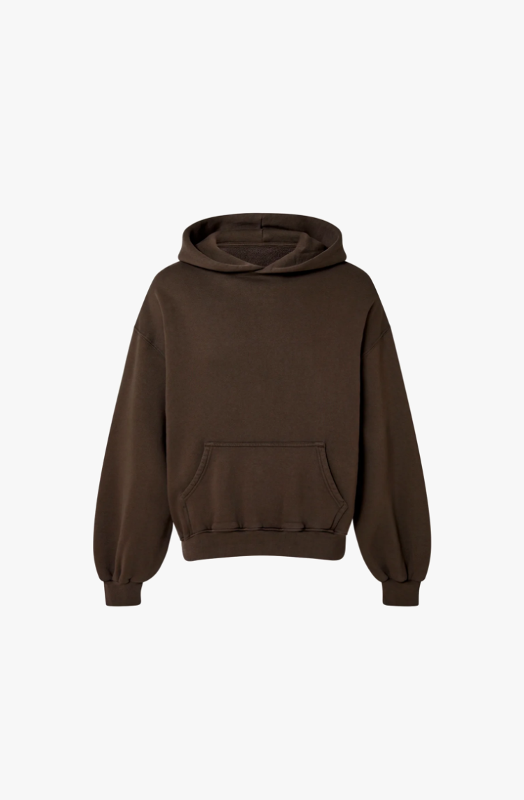 450 GSM 'DARK CHOCOLATE' HOODIE