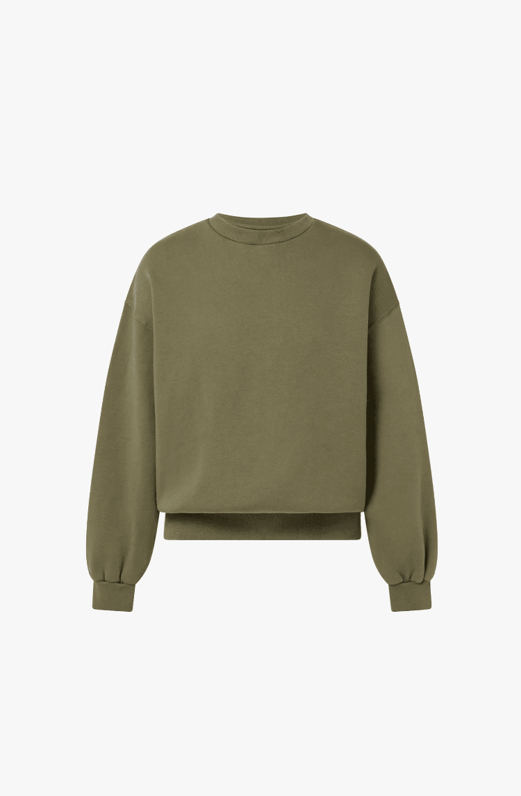 450 GSM 'ARMY OLIVE' CREWNECK