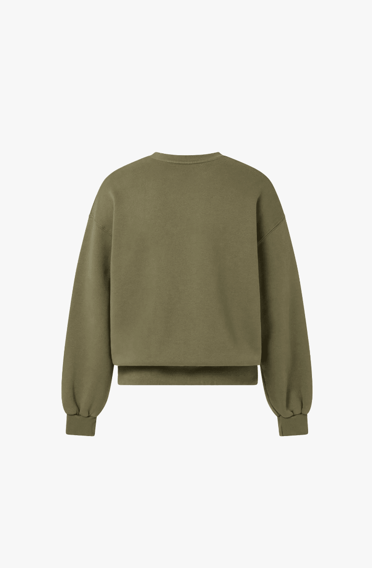 450 GSM 'ARMY OLIVE' CREWNECK