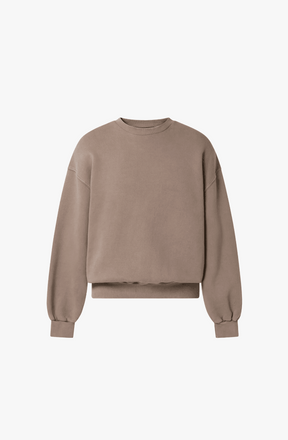 450 GSM 'VINTAGE TAUPE' CREWNECK