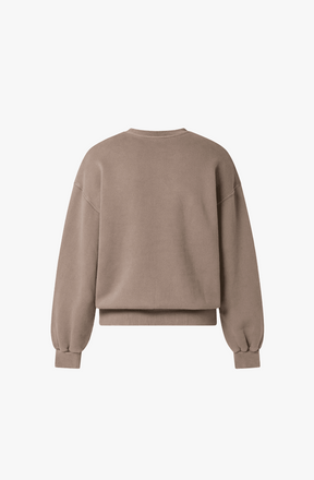 450 GSM 'VINTAGE TAUPE' CREWNECK