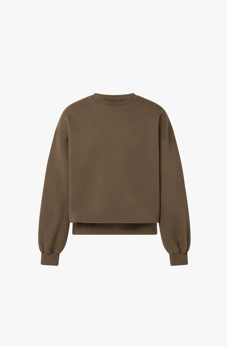 450 GSM 'MOCHA BROWN' CREWNECK