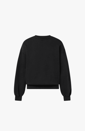 450 GSM 'JET BLACK' CREWNECK