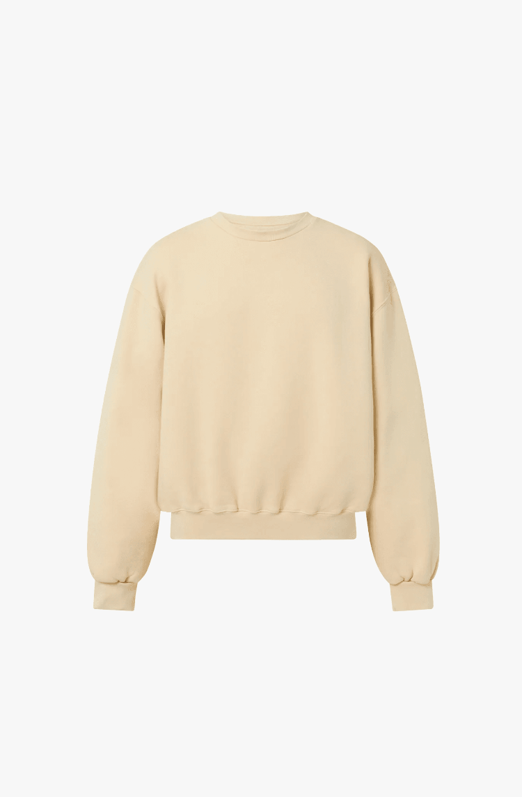 450 GSM 'CLOUD CREAM' CREWNECK