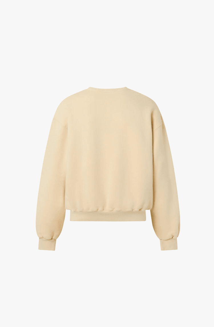 450 GSM 'CLOUD CREAM' CREWNECK