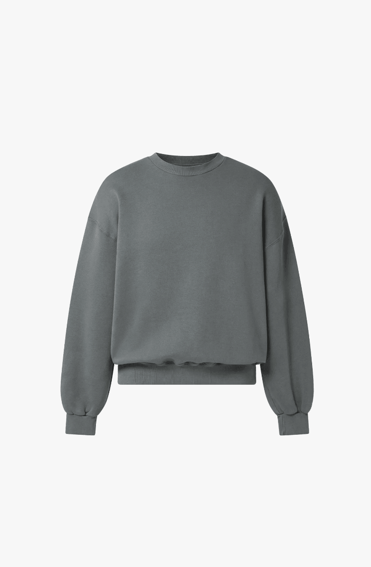 450 GSM 'IRON GRAY' CREWNECK