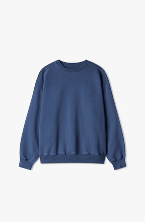 600 GSM 'VINTAGE NAVY' CREWNECK