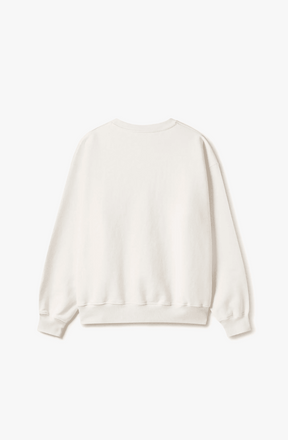 600 GSM 'BONE WHITE' CREWNECK