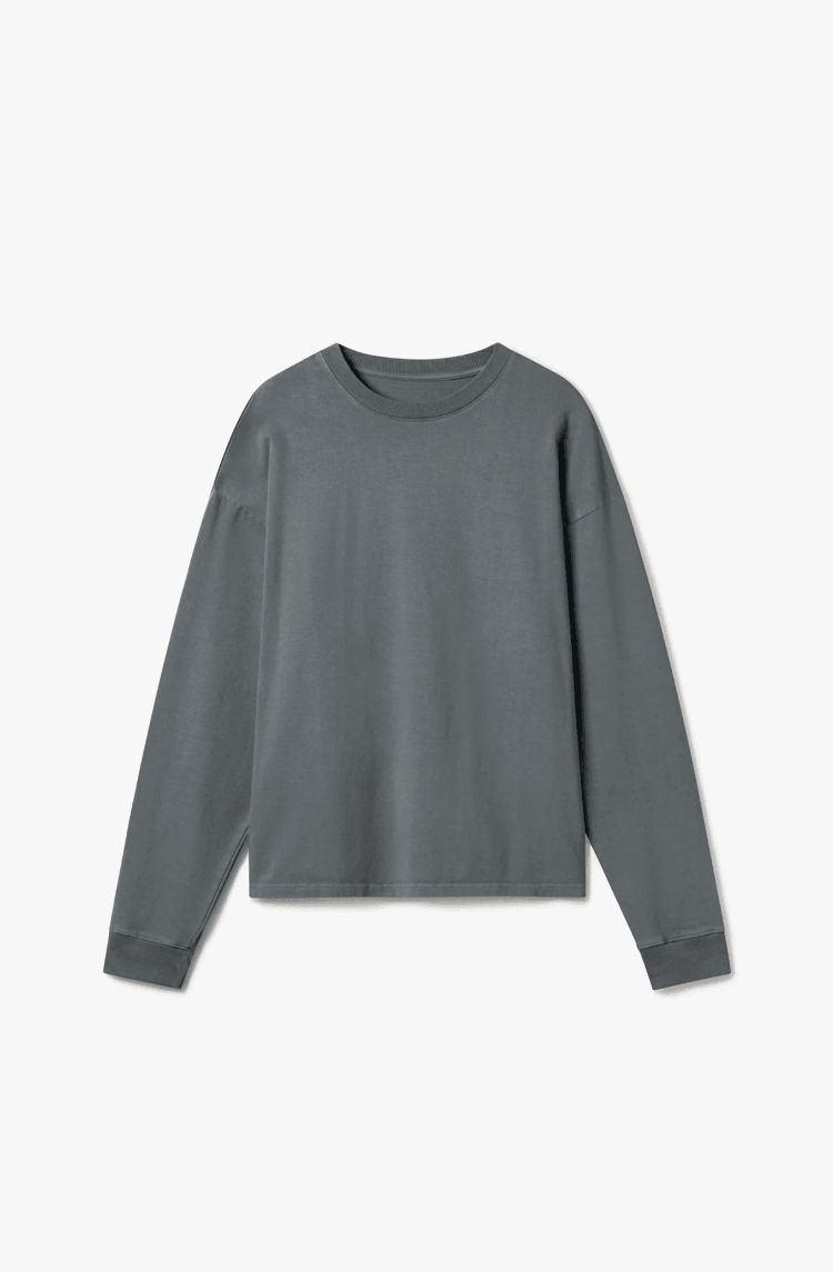 300 GSM 'IRON GRAY' LONGSLEEVE