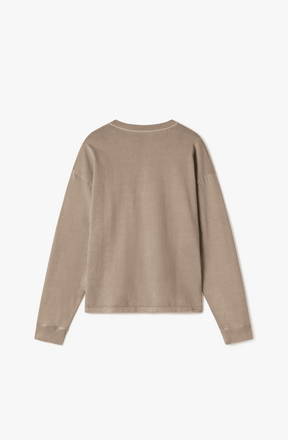 300 GSM 'VINTAGE TAUPE' LONGSLEEVE