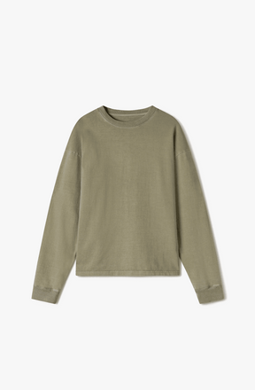 300 GSM 'VINTAGE OLIVE' LONGSLEEVE