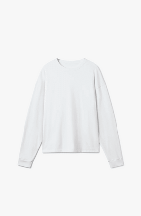 300 GSM 'PURE WHITE' LONGSLEEVE