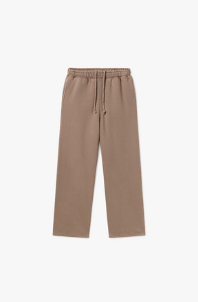 450 GSM 'VINTAGE TAUPE' STRAIGHT-LEG PANTS