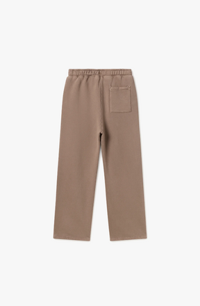 450 GSM 'VINTAGE TAUPE' STRAIGHT-LEG PANTS