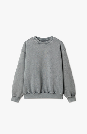 600 GSM 'VINTAGE GRAY' CREWNECK