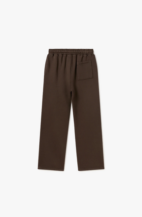 450 GSM 'DARK CHOCOLATE' STRAIGHT-LEG PANTS