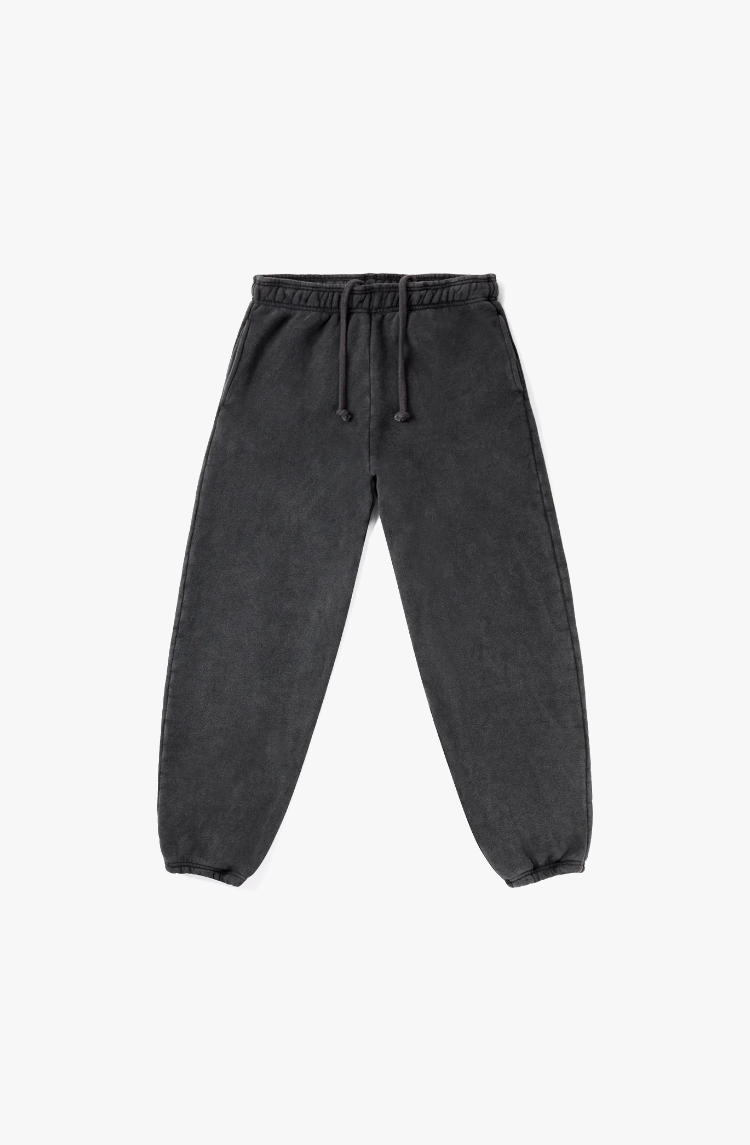 450 GSM 'VINTAGE BLACK' SWEATPANTS