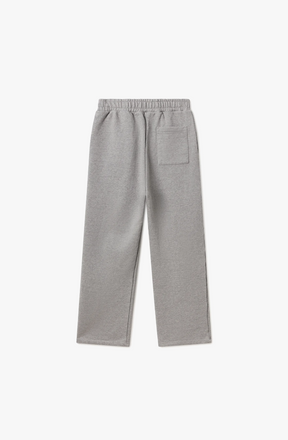 600 GSM 'ASH GRAY' STRAIGHT-LEG PANTS