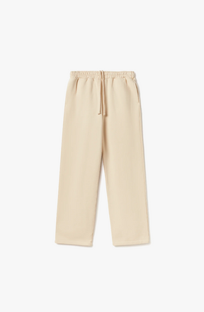 600 GSM 'CLOUD CREAM' STRAIGHT-LEG PANTS