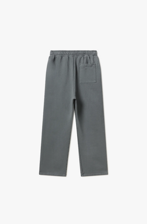 600 GSM 'IRON GRAY' STRAIGHT-LEG PANTS